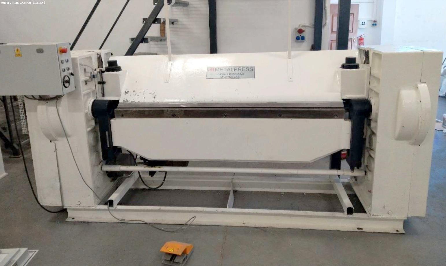 Piegatrice a bandiera METALPRES KM4E in vendita - foto 2